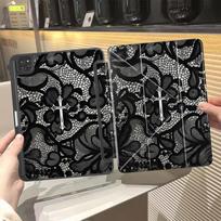 Holder Cover Tablet Case For iPad Pro 2025 Mini 6 7 Pro 11th 10th 9th 8th 7th 12.9inch Air 4 5 M3 M2 1 2 M4 11inch Creative iPad Mini 7 8.3 gray