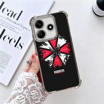 R-Resident-Evil Game Soft Phone Case For Xiaomi Redmi Note 14 15 Pro Plus 13 12 11S 11T 5G 10 9S 9 Plating Anti-Fall Fundas Redmi Note 13 5G