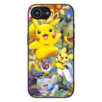 P-Pokemons GO P-Pikachus Mewtwo Phone Case for Apple iPhone 12 13 Mini XS 11 Pro Max 7 8 Plus + XR 8+ X SE 2020 SE3 Cover Casing iPhone 11 ProMax