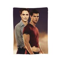 Twilight Jacob Edward Blanket Coral Fleece Plush Autumn/Winter  Portable Lightweight Throw Blanket for Sofa Couch Bedspread 75x90cm