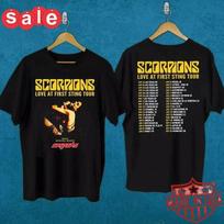 Scorpions Pirmosios Dūrio Meilės Turas 2026 Dovana Gerbėjams Unisex S-5XL Marškinėliai XXXXL