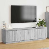 TV staliukas Televizoriaus spintelė Pilkas Sonoma 180 x 38 x 49 cm