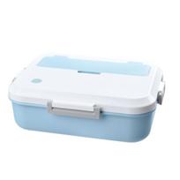 Heating Microwave Lunch Box Creative Stand Bento Container Lunch Dinner Food Container for Kids Picnic School Desk | Breakfast Boxes (Blue)