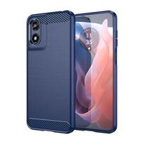 Lankstus TPU dėklas Motorola Moto G Play 2024 G Stylus 5G 2023 G Power 2022 Pure Apsauginis dangtelis Atsparus smūgiams Fundas Coque Moto G Play 4G 2024 mėlyna