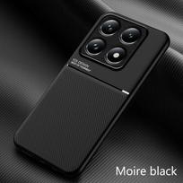Rugged Non-Slip Case for Xiaomi 17T Pro Mi 17 5G Protective Cover Magnetic Suction Holder Coque Fundas Capa Xiaomi 17 juoda