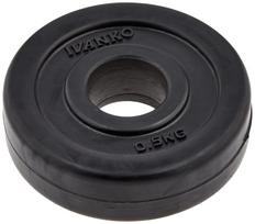 IVANKO Rubber Plate 0.5kg Black Weight Plate RUBK-0.5 0.5kg