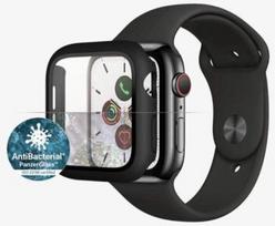 PanzerGlass Apple, Watch 4/5/6/SE 40mm, Antibacterial glass, Black, Antifingerprint screen protector, Full frame coverage; Rounded edges; Crystal clear; 100% touch preservation; Original PanzerGlass; Easy Click Solution; No Air Bubbles