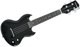 PLAYTECH Electric Concert Black Ukulele, Type, juoda