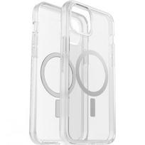 „OtterBox Symmetry“ dėklas, ‚MagSafe‘, „Apple iPhone 15 Plus“, „iPhone 14 Plus“, skaidrus