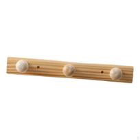 Aukščiausios kokybės mediniai drabužių kabyklos drabužiams ir aksesuarams kabinti 4 Hooks beige
