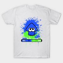 T Shirt Women Kid Squid Splatoon Harajuku Print Kawaii Tshirt Summer Short Sleeve Female T-Shirt Top Tee S balta