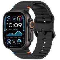 Silicone Strap For Apple Watch Series 10 46mm 42mm Sport Bracelet For Iwatch 10 9 8 7 6 45mm 42/44/40mm 38mm Correa Wristband 38 40 41mm S10-42mm