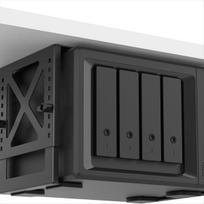 Adjustable Under Desk PC or NAS Mount Bracket Holder Compatible with NAS,CPU,UPS,Small Form Factor Desktop Tower China Mainland