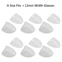 6 Pairs Slip On Clear Side Shield Added More for Protection on Safety Glasses