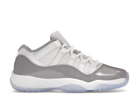 Air Jordan 11 Retro Low Cement Grey GS Retro sportbačiai 528896-140 36 white