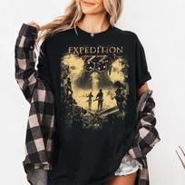 2026 Clair Obscur Expedition 33 Shirt Fantasy RPG Gamer Tee Short Sleeve T-Shirt Black Casual Crew Neck Unisex Men Women All-Season 4XL