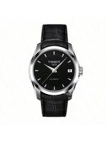 TISSOT fully automatic mechanical movement women's watch, Swiss-made, 32mm black dial, Model T035.207.16.051.00 juoda