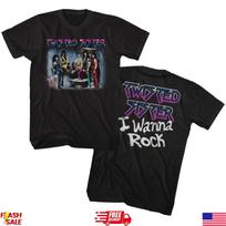 Twisted Sister Rock Band Shirt Unisex Heavy Metal T-Shirt S-5XL S
