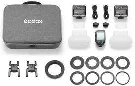 „Godox“ makro blykstė MF12 DK1 dantų blykstės rinkinys