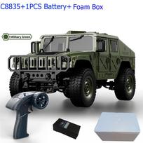 JJRC C8835 1/14 RC automobilis Simuliacinis 4x4 Visureigis 2.4G Nuotolinio valdymo automobilis Off-road Laipiojantis Elektrinis Sunkvežimis LED Šviesa RC Žaislas Dovana
