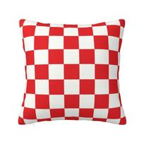 Custom Nordic Style Croatia Style Chess Cushion Covers 40X40Cm Polyester Pillow Case For Sofa Car Square Pillowcase Peach skin 18*18(CM)-1Pcs