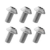 6pcs M5 X 10mm Bicycle M5 Brake Disc Screw Disc Brake Rotor Fixing Bolts  Mountain Road Bike juoda