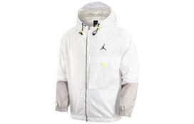 Jordan Jackets Men's White Hooded Moderate Other DM1868-100 XXXL