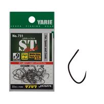 YARIE ST Hook No.731 Barbless Single Hook for Area Trout #9 juoda