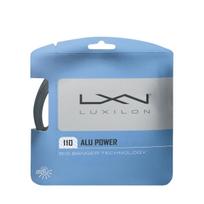 LUXILON Tennis String Gut ALU POWER 110 (ALU POWER 110) sidabras