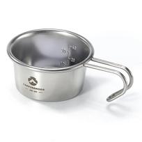 CAMPING MOON Camping Cup Stainless Steel Mini Sierra Cup Baby φ62×95×30mm sidabras