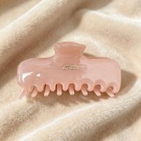 Korean Cream Jelly Grab Clip Versatile Shark Clip Back Of Head Hair Grab Plate Half Grab Hair Clip