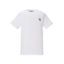 Onitsuka Tiger T Shirts Unisex White Crew Neck Moderate 2183B559-100 XS