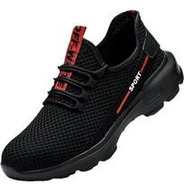 Safety of Labor Insurance Shoes, Summer Men's Anti-smashing, Anti-piercing, Wear-resistant, Comfortable and Casual 35