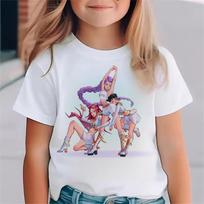 Fashion Movie Kids T-shirt KPop Demon Hunters Funny Gift for Fans Tshirt K-Pop Demon Hunters Clothes Cool Girls Tee Top 150