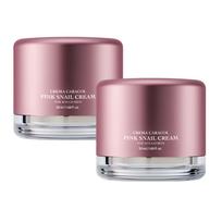 JAMINKYUNG [1+1] Crema Caracol Pink Snail Cream 50ml Set white