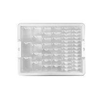 1 Set Of Bead Storage Solution Includes 50 Clear Removable Bead Storage Containers One Size