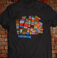 26 Šlovė vagišiui Roko albumas Radiohead Marškinėliai Eik miegoti Ten ten Unisex Marškinėliai XXL brown