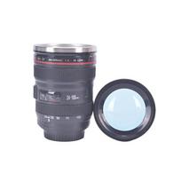 Nerūdijančio plieno fotoaparatas Ef24-105Mm Kavos objektyvo puodelis Puodeliai Dovana Kavos puodeliai Canecas Black