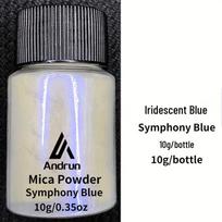 Mica Pearlescent Powder for DIY Epoxy Resin, Mermaid Slime, and Glitter Crafts