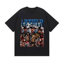 Summer 2026 New Red Dead Redemption 2 Print T-shirt High Quality Fashion Casual Breathable Men's Crew Neck Print T-shirt - Me... S įvairiaspalvis