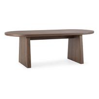 Valgomojo stalas iš riešutmedžio 100x200 cm Blair – MOME