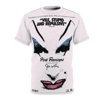 Divine Cult Movie Drag Queen All Over Print T-Shirt, Concert Unique Tee Shirt Unisex T-Shirt XL
