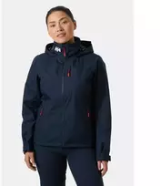 Helly Hansen Moteriška W Crew su gobtuvu vidutinio ilgio striukė 34447 597