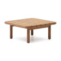 Iš tikmedžio masyvo sodo kavos staliukas 70x70 cm Turqueta – Kave Home