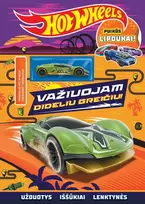KNYGA HOT WHEELS. Važiuojam dideliu greičiu!
