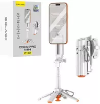 Blavec Selfie Stick Aliuminio Coco PRO Mini P-01 Magsafe Auto pop quadripod + pilot + mocowanie 0,48 m.a (SSCPMP01-MQHW048) baltos spalvos
