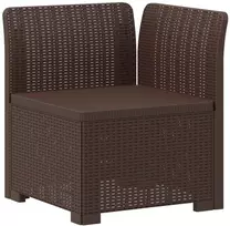 1-Vietis Sodo Sofas, Atrodo kaip Ratano PP Ruda