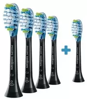 Philips C3 Premium Plaque Defence HX9045/88 Sonic Dantų šepetėlio galvutės, Juoda