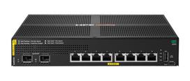 Hewlett-Packard HPE Aruba Networking CX 6000 8p 10M/100M/1G Class4 PoE 2p SFP 1G 67W Switch | S4R23A#ABB  | 0190017750262