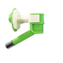 Leak-Proof Pet Water Dispenser Bottle Spout Automatic Water Pet Hanging Water Dispenser  Wire Cage žalia